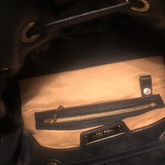 Jimmy choo suede and fur bag - Picture 7 of 9